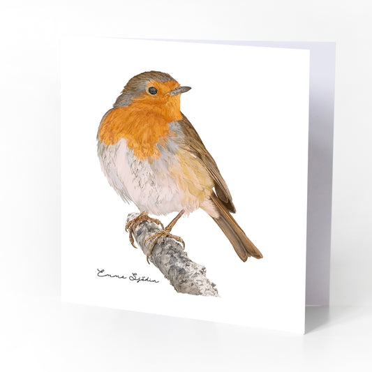 2-Piece Art Cards Red Robin