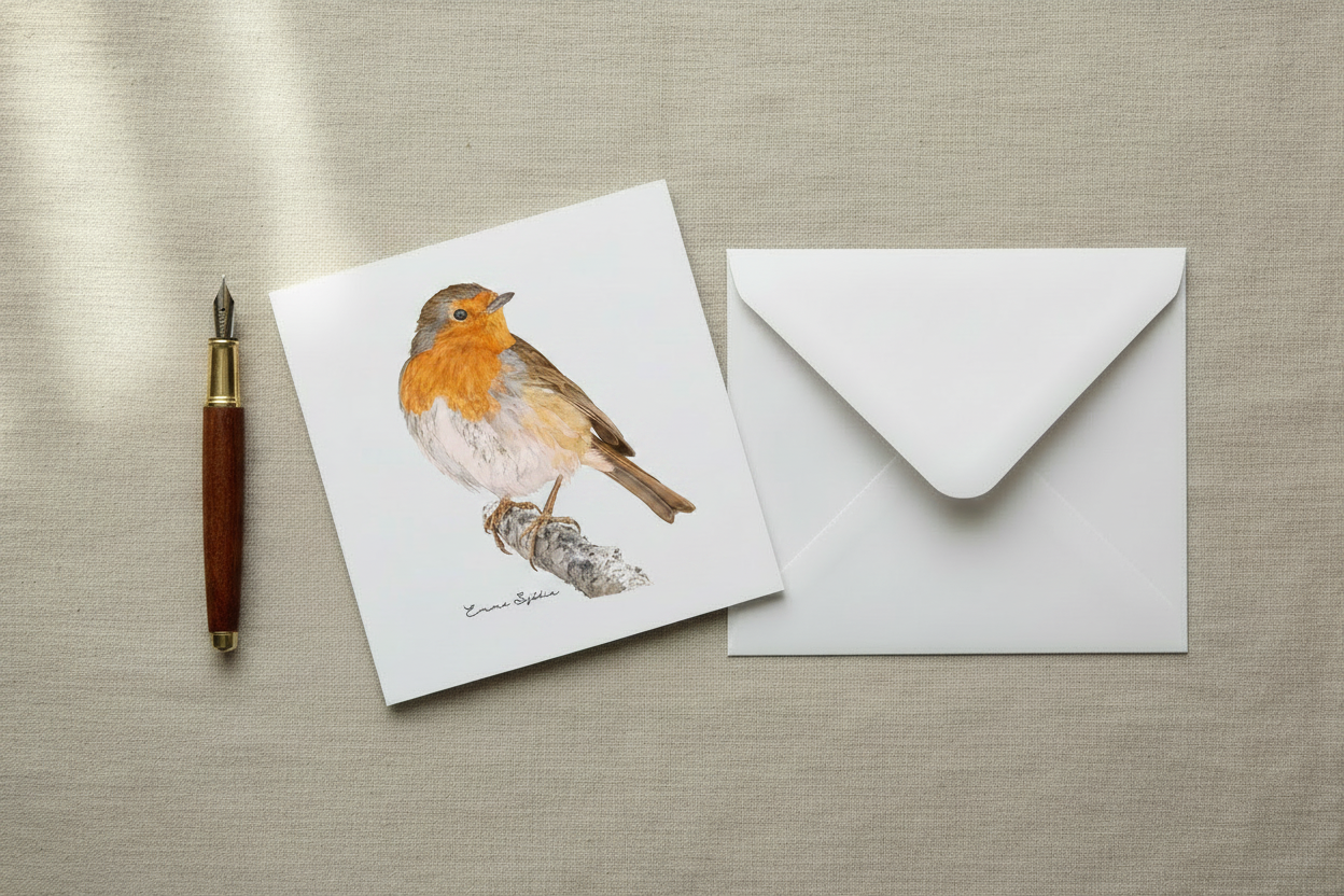 Robin card mockup