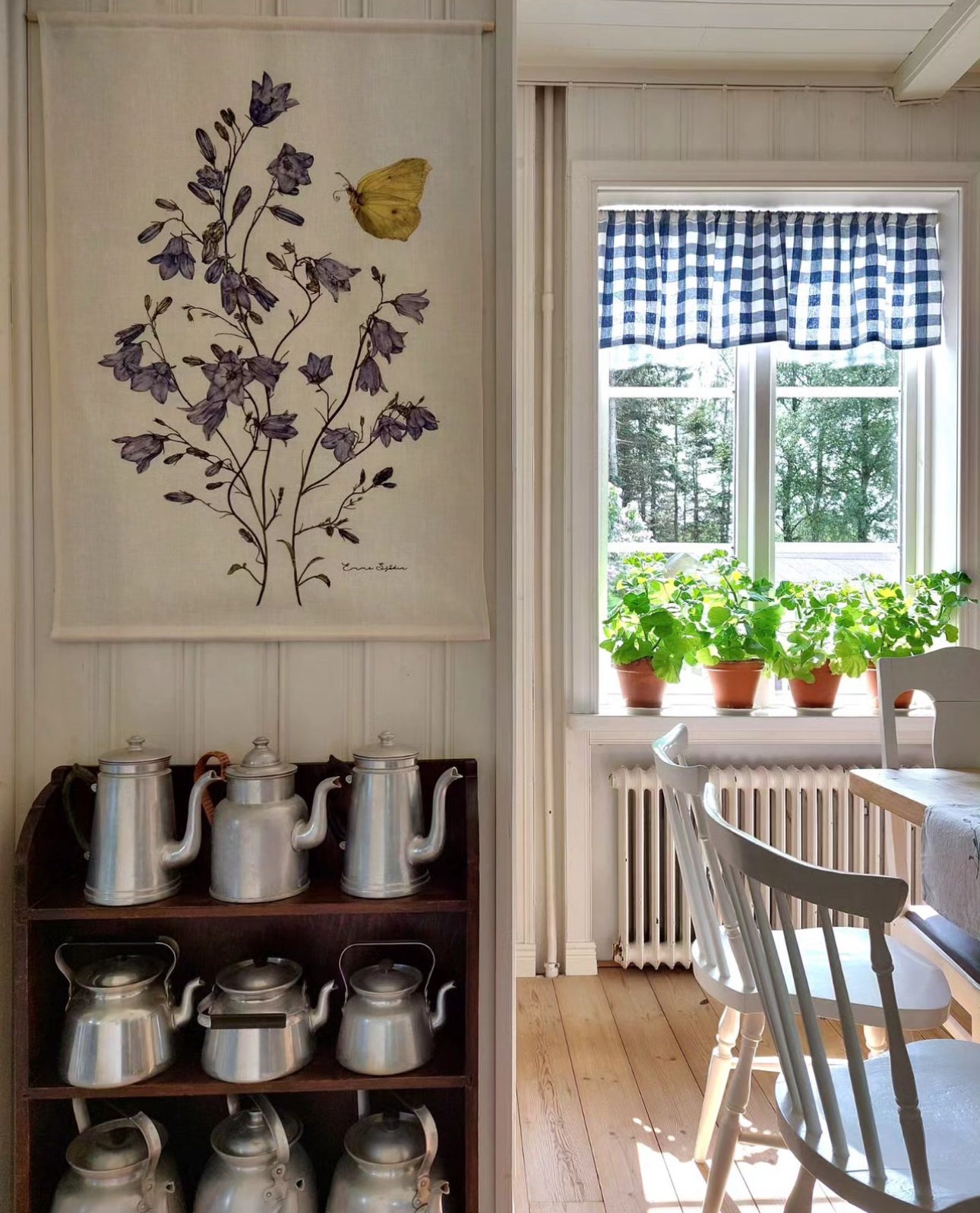 Wallhanging Bellflowers