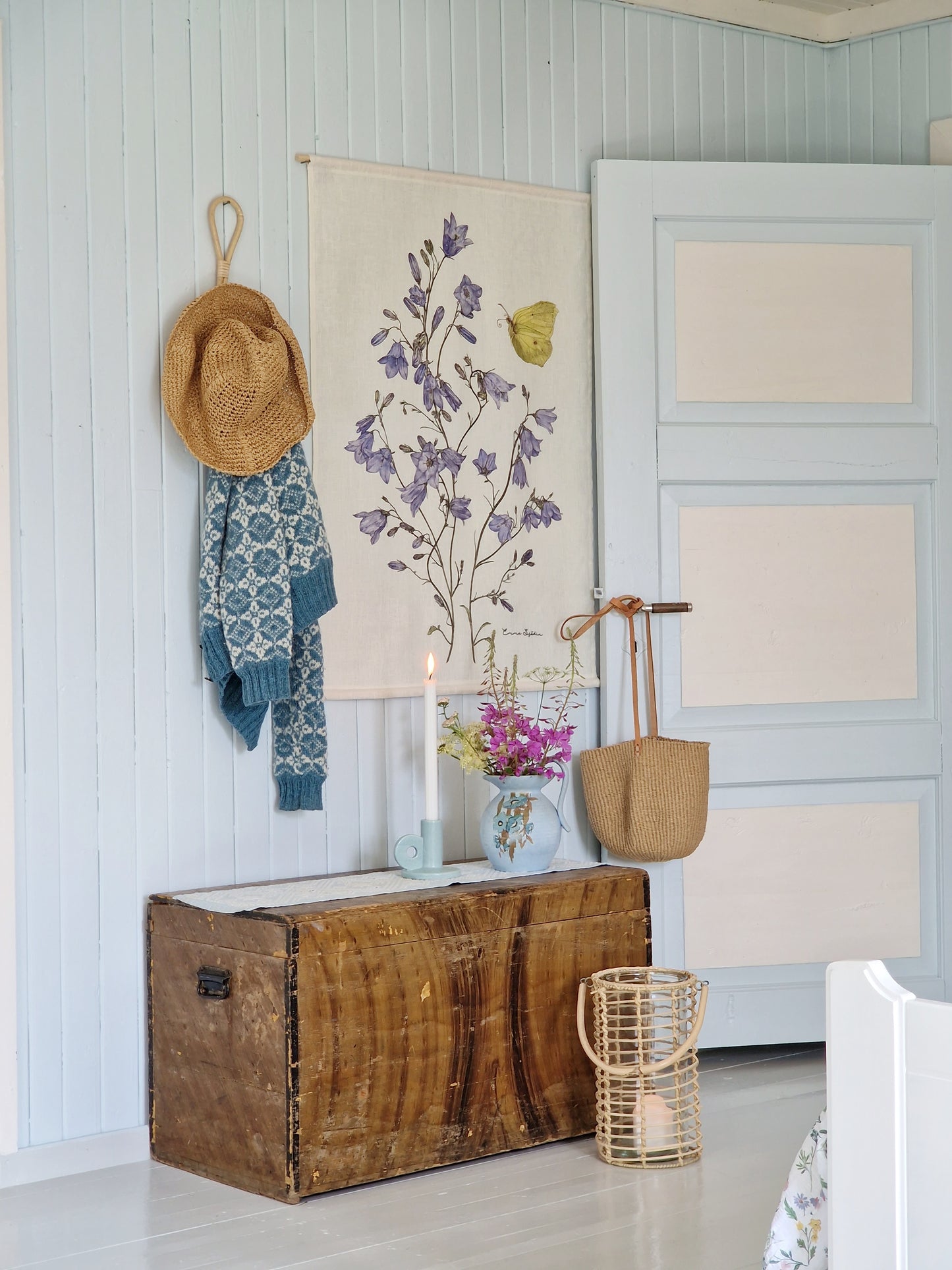Wallhanging Bellflowers