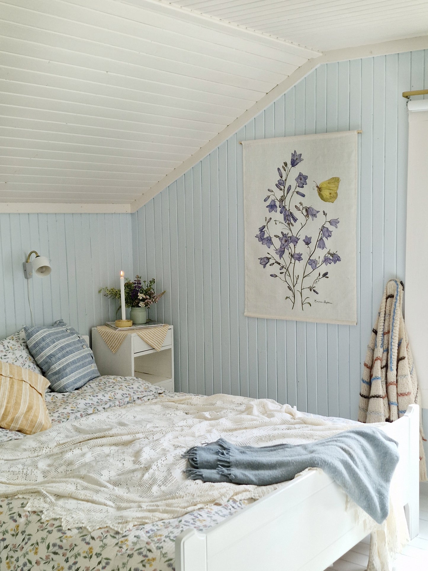 Wallhanging Bellflowers