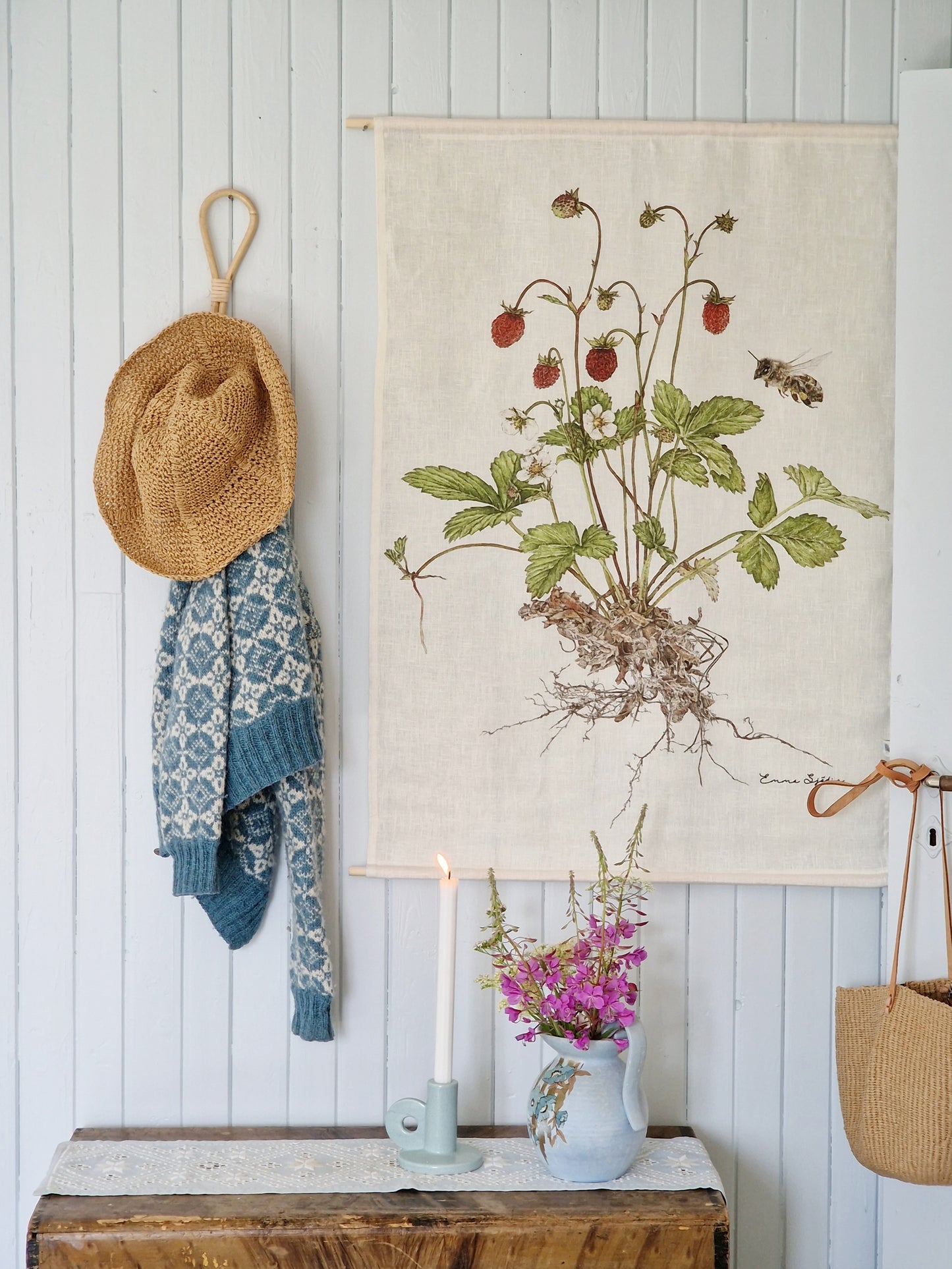 Wallhanging Strawberries